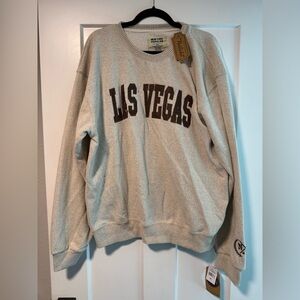 NWT Men's Beige Las Vegas Sweater